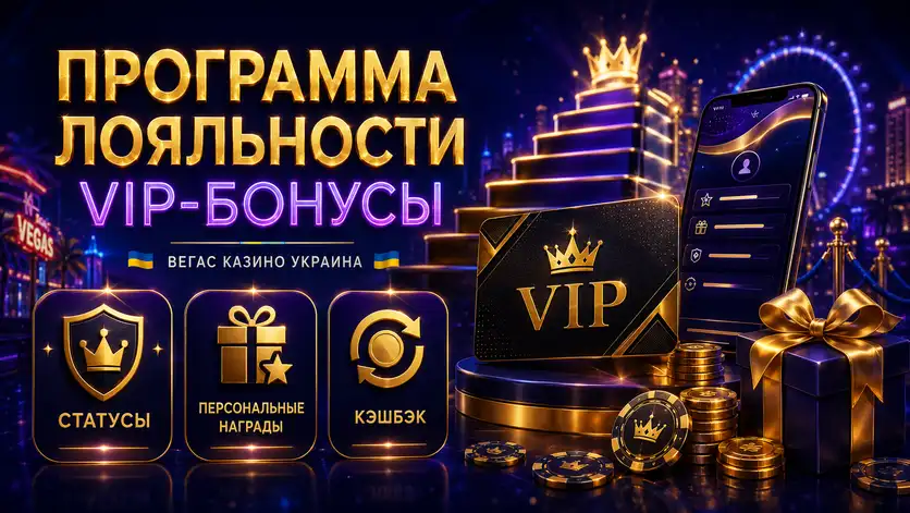 Уровни VIP-программы и привилегии Vegas Casino